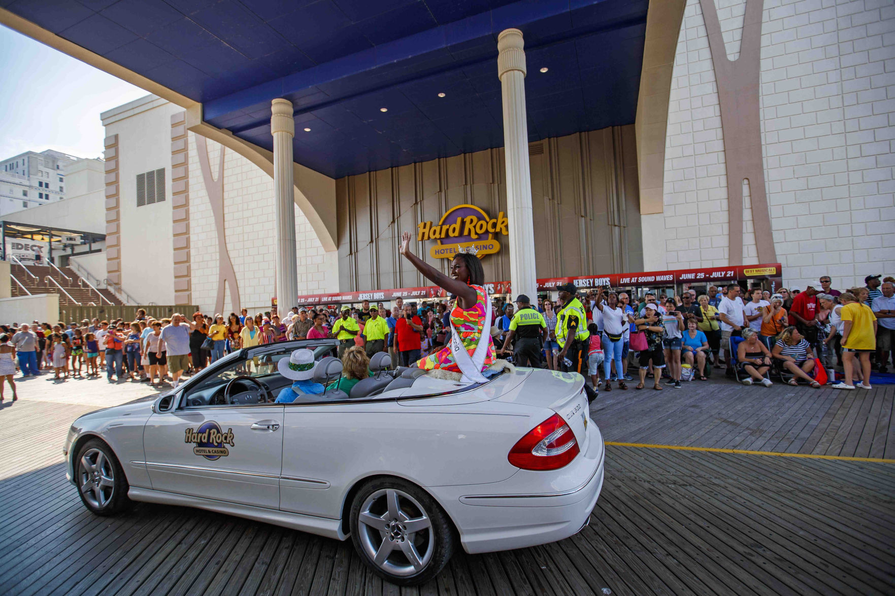 Hard Rock celebrated its one-year anniversary with Boardwalk parade